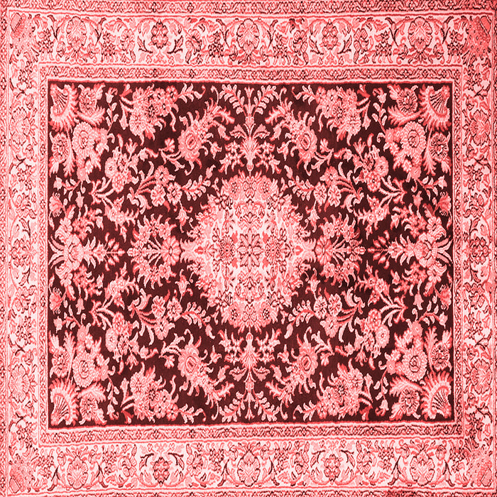 Medallion Red Traditional Rug, tr988red