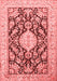 Medallion Red Traditional Area Rugs