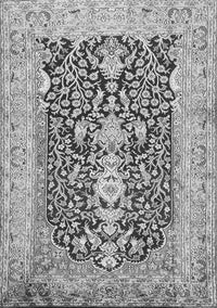 Animal Gray Traditional Rug, tr989gry