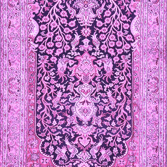 Animal Purple Traditional Rug, tr989pur