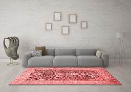 Traditional Red Washable Rugs