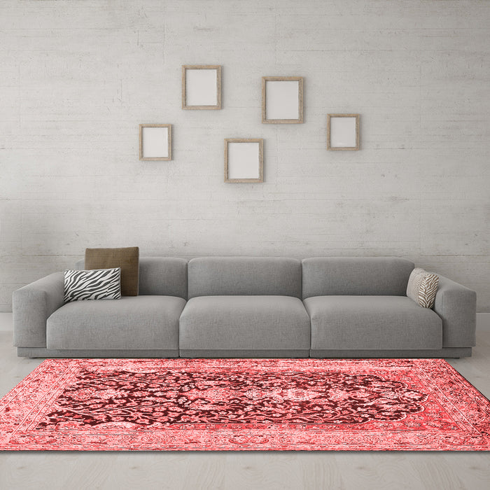 Traditional Red Washable Rugs