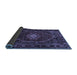 Sideview of Persian Blue Traditional Rug, tr98blu