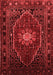 Persian Red Traditional Area Rugs