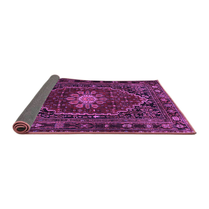 Sideview of Persian Purple Traditional Rug, tr98pur