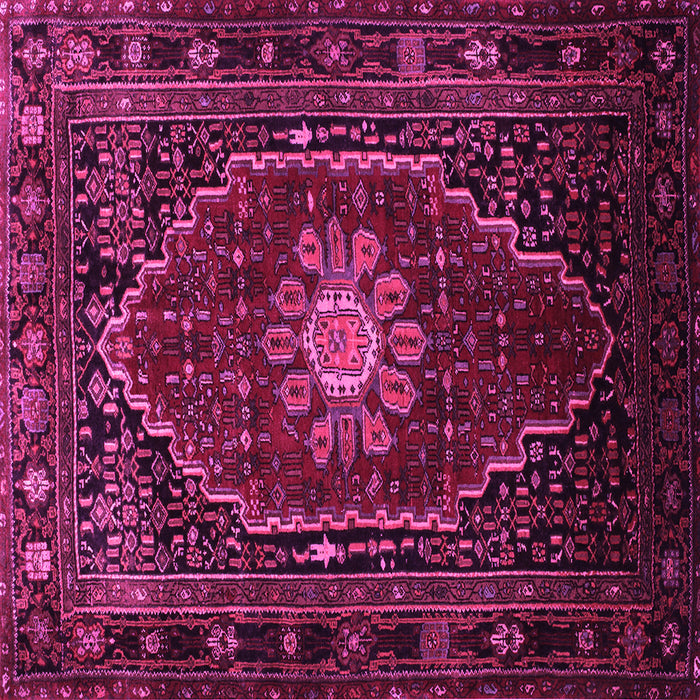 Square Persian Pink Traditional Rug, tr98pnk