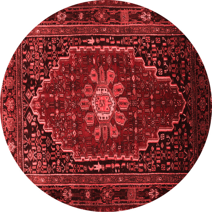 Machine Washable Persian Red Traditional Rug, wshtr98red