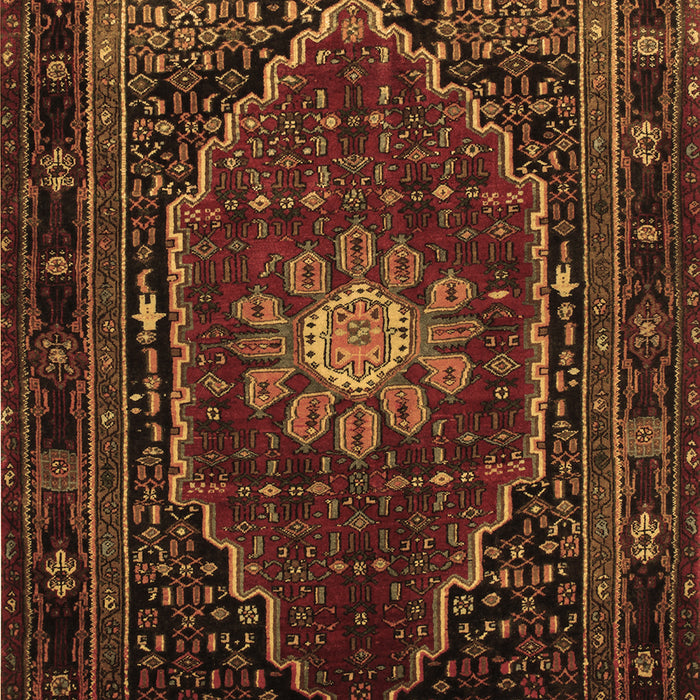 Persian Brown Traditional Rug, tr98brn