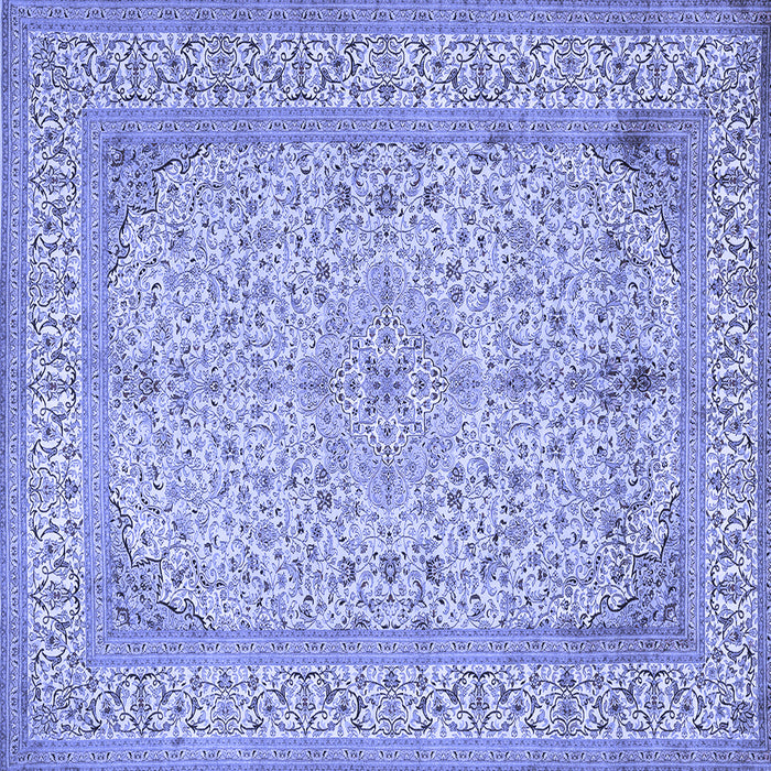 Square Persian Blue Traditional Rug, tr990blu