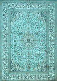 Persian Light Blue Traditional Rug, tr990lblu