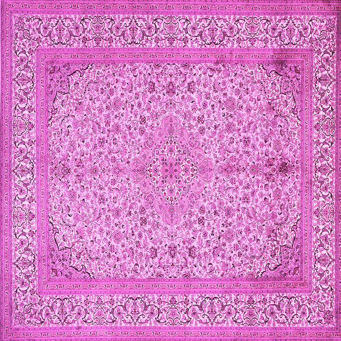 Square Persian Pink Traditional Rug, tr990pnk