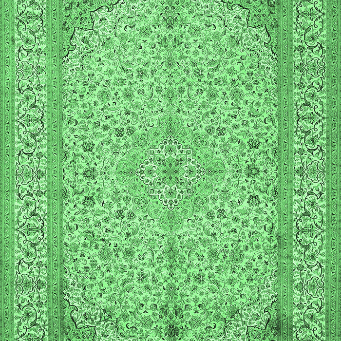 Persian Emerald Green Traditional Rug, tr990emgrn