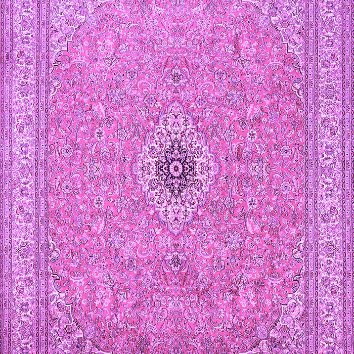 Medallion Purple Traditional Rug, tr991pur