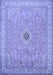 Medallion Blue Traditional Rug, tr991blu