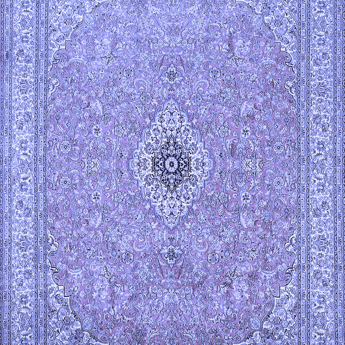 Medallion Blue Traditional Rug, tr991blu