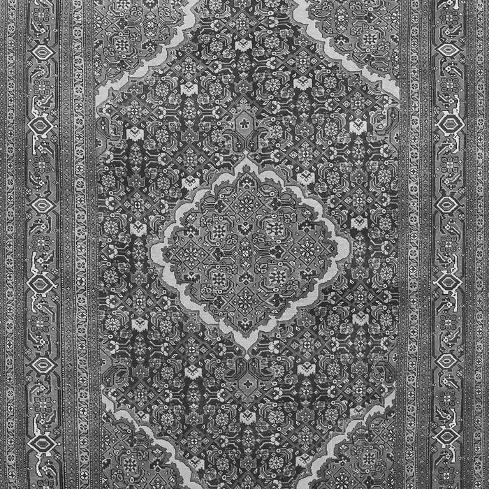 Medallion Gray Traditional Rug, tr992gry