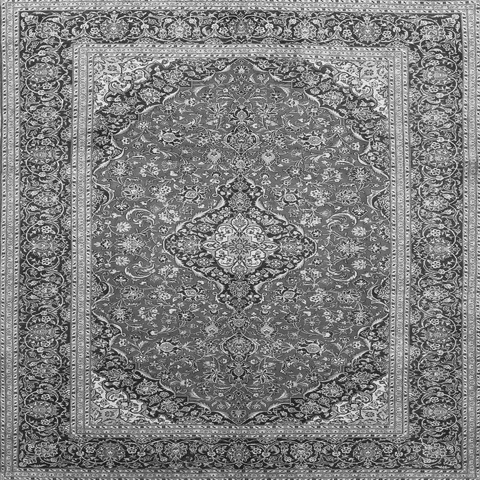 Serging Thickness of Persian Gray Traditional Rug, tr993gry