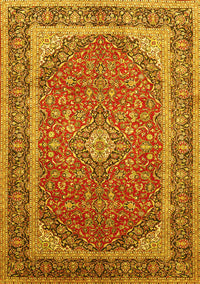 Persian Yellow Traditional Rug, tr993yw