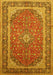 Persian Yellow Traditional Rug, tr993yw