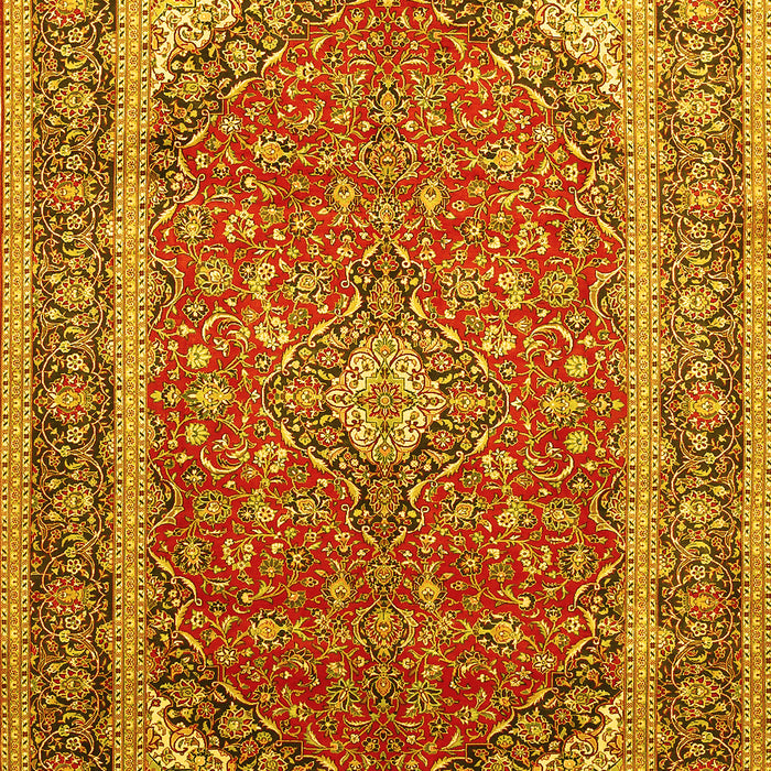 Persian Yellow Traditional Rug, tr993yw