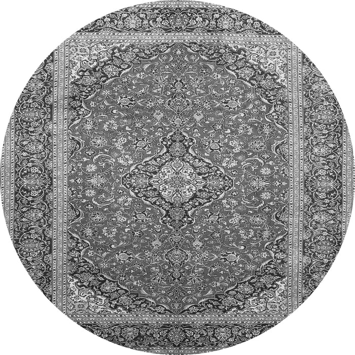 Square Persian Gray Traditional Rug, tr993gry