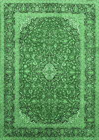Persian Emerald Green Traditional Rug, tr993emgrn