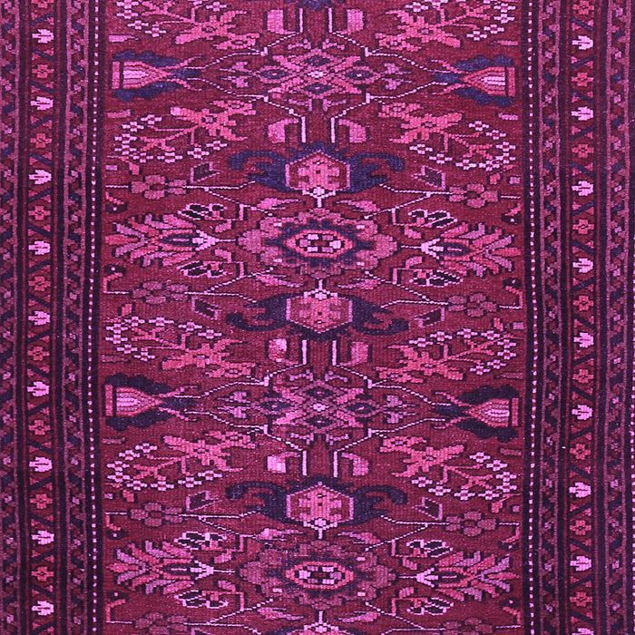 Machine Washable Persian Purple Traditional Area Rugs, wshtr994pur