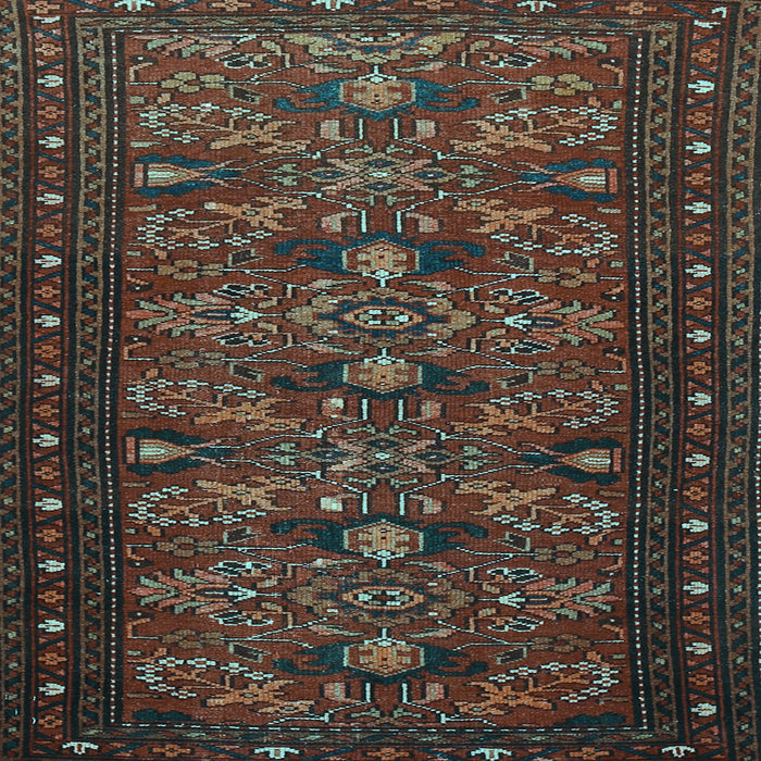 Square Persian Light Blue Traditional Rug, tr994lblu