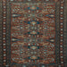 Square Persian Light Blue Traditional Rug, tr994lblu