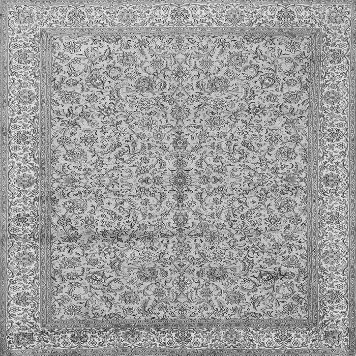 Serging Thickness of Persian Gray Traditional Rug, tr995gry