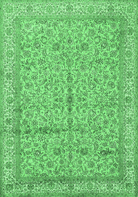 Persian Emerald Green Traditional Rug, tr995emgrn
