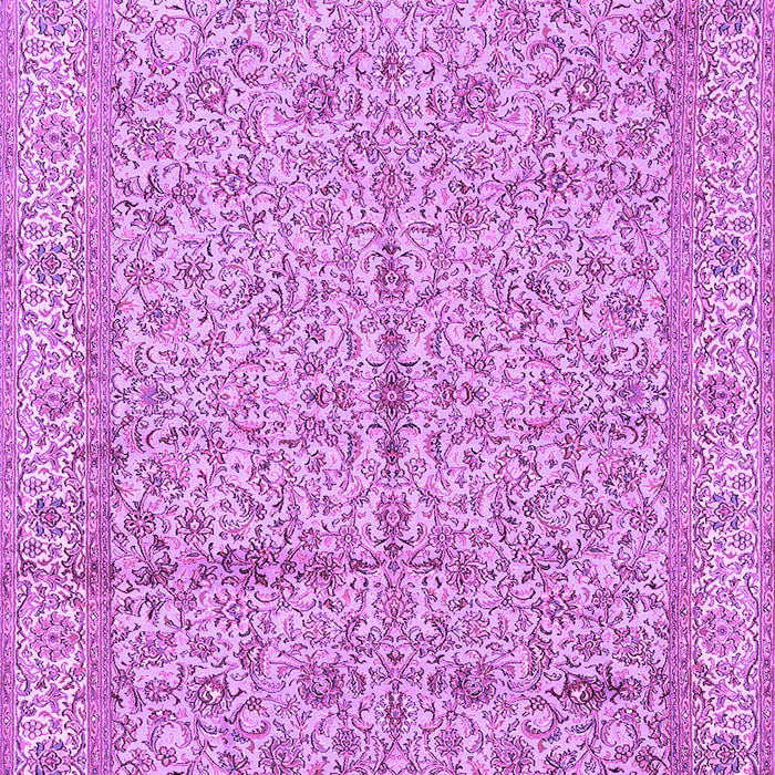 Machine Washable Persian Purple Traditional Area Rugs, wshtr995pur