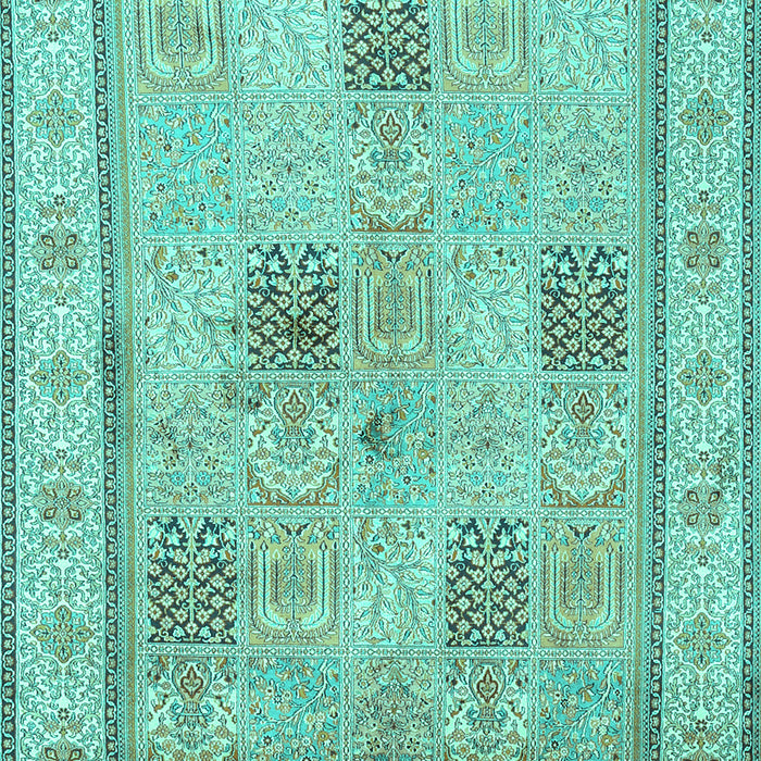 Persian Turquoise Traditional Rug, tr996turq