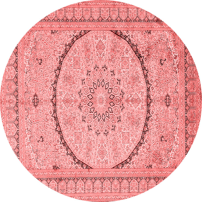 Medallion Red Traditional Rug, tr997red