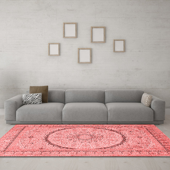 Traditional Red Washable Rugs