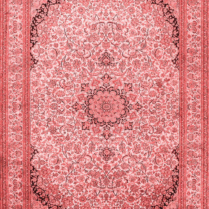 Medallion Red Traditional Area Rugs