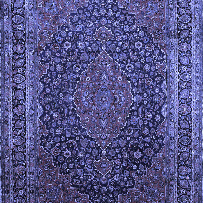 Medallion Blue Traditional Rug, tr99blu