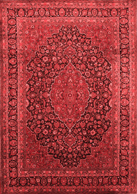 Medallion Red Traditional Rug, tr99red