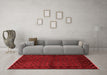 Country Red Washable Rugs