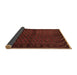 Sideview of Southwestern Brown Country Rug, tr9brn