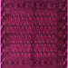 Square Southwestern Pink Country Rug, tr9pnk