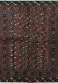 Southwestern Light Blue Country Rug, tr9lblu