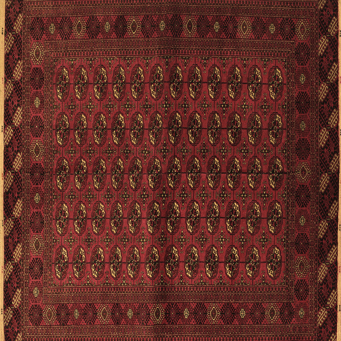 Square Southwestern Brown Country Rug, tr9brn