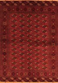 Southwestern Orange Country Rug, tr9org