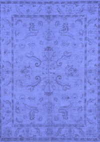 Oriental Blue Traditional Rug, urb1000blu