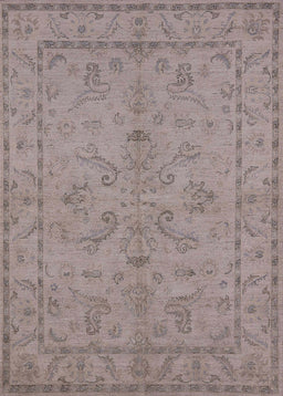 Mid-Century Modern Rose Purple Oriental Rug, urb1000