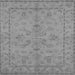 Square Oriental Gray Traditional Rug, urb1000gry