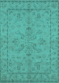 Oriental Turquoise Traditional Rug, urb1000turq