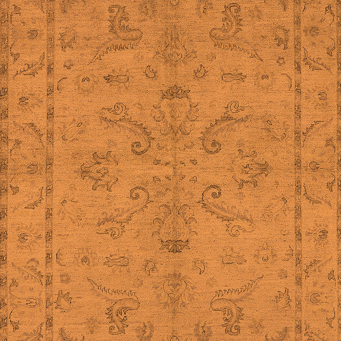 Oriental Orange Traditional Rug, urb1000org