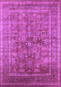 Oriental Purple Industrial Rug, urb1002pur